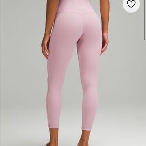 NWT Lululemon Align 25” Leggings Rose Blush
